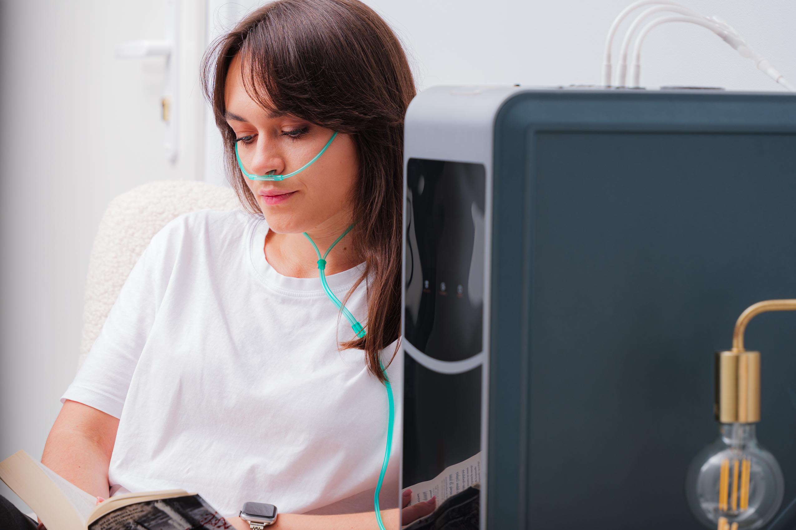 Wellness therapy with hydrogen